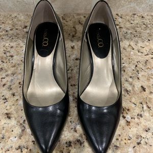 Nine and Co Black Heels